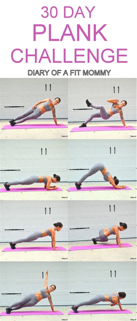 planks everyday for a month.